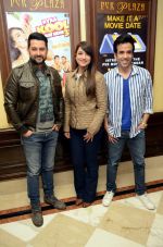 Tusshar Kapoor, Gauhar Khan, Aftab Shivdasani at Kyaa Kool Hain Hum 3 promotions in Delhi on 20th Jan 2016